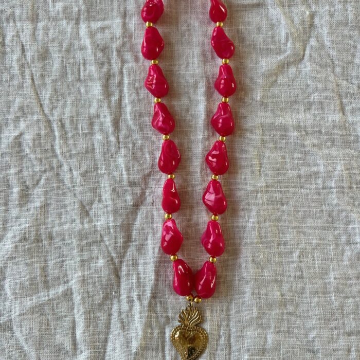 Marpo kaulakoru fuksia