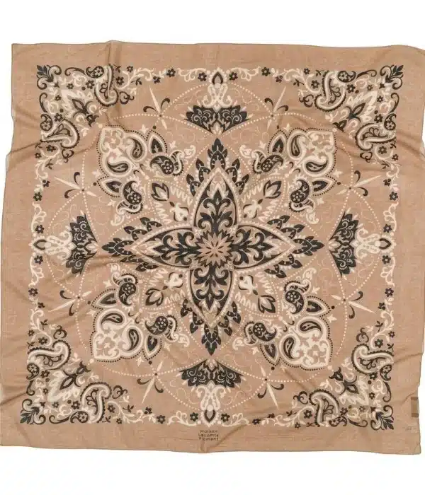 Maison Lecomte Flament bandanahuivi, natural