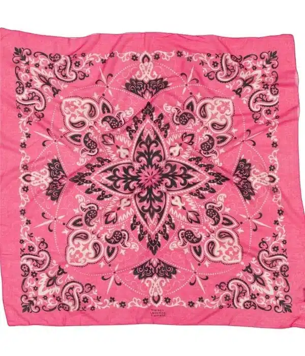 Maison Lecomte Flament puuvillahuivi, pink